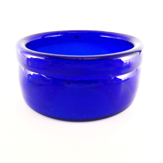 Blue Glass Bowl – Erik Höglund, Kosta Boda