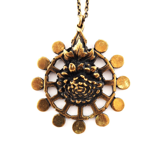 Bronze Necklace Lehti – Pentti Sarpaneva, Turun Hopea