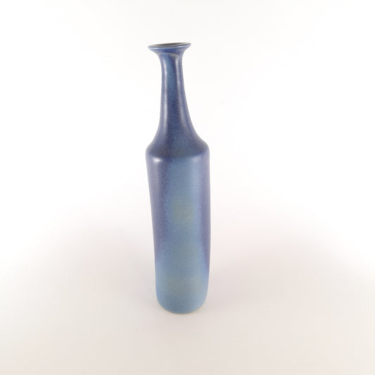 Matte Blue Ceramic Vase – Kjell Andersson, Gabriel Keramik, Sweden – 1960s