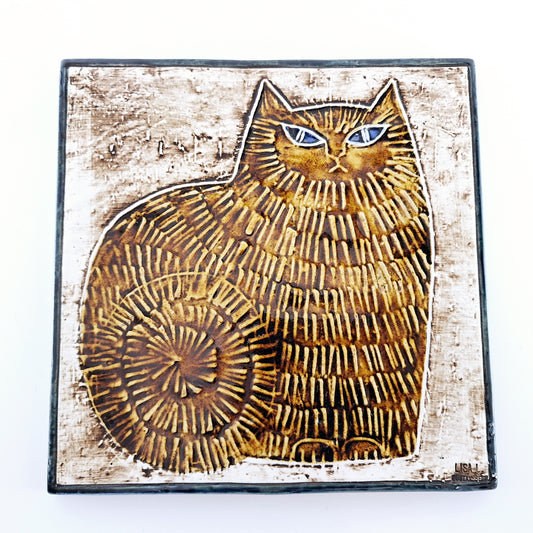 Cat Wall Plaque – Lisa Larson, Gustavsberg